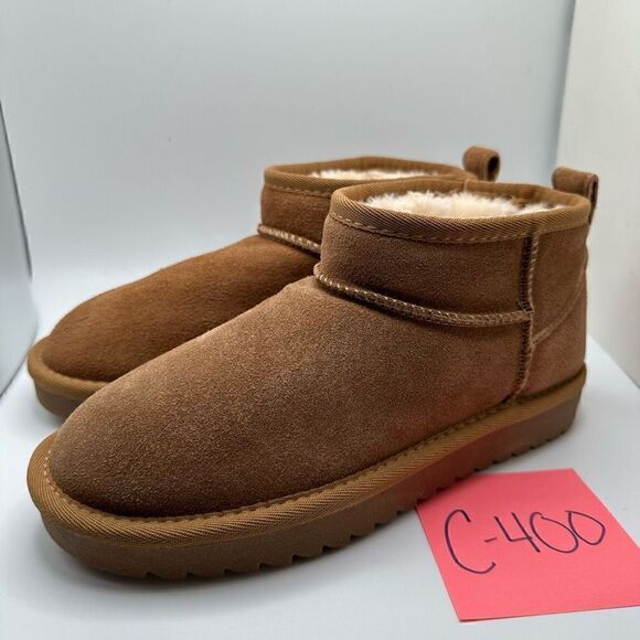 CUSHIONAIRE Women's pull on boot 6 CHESTNUT - Picture 3 of 7